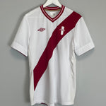 2012 PERU HOME SHIRT (L) UMBRO