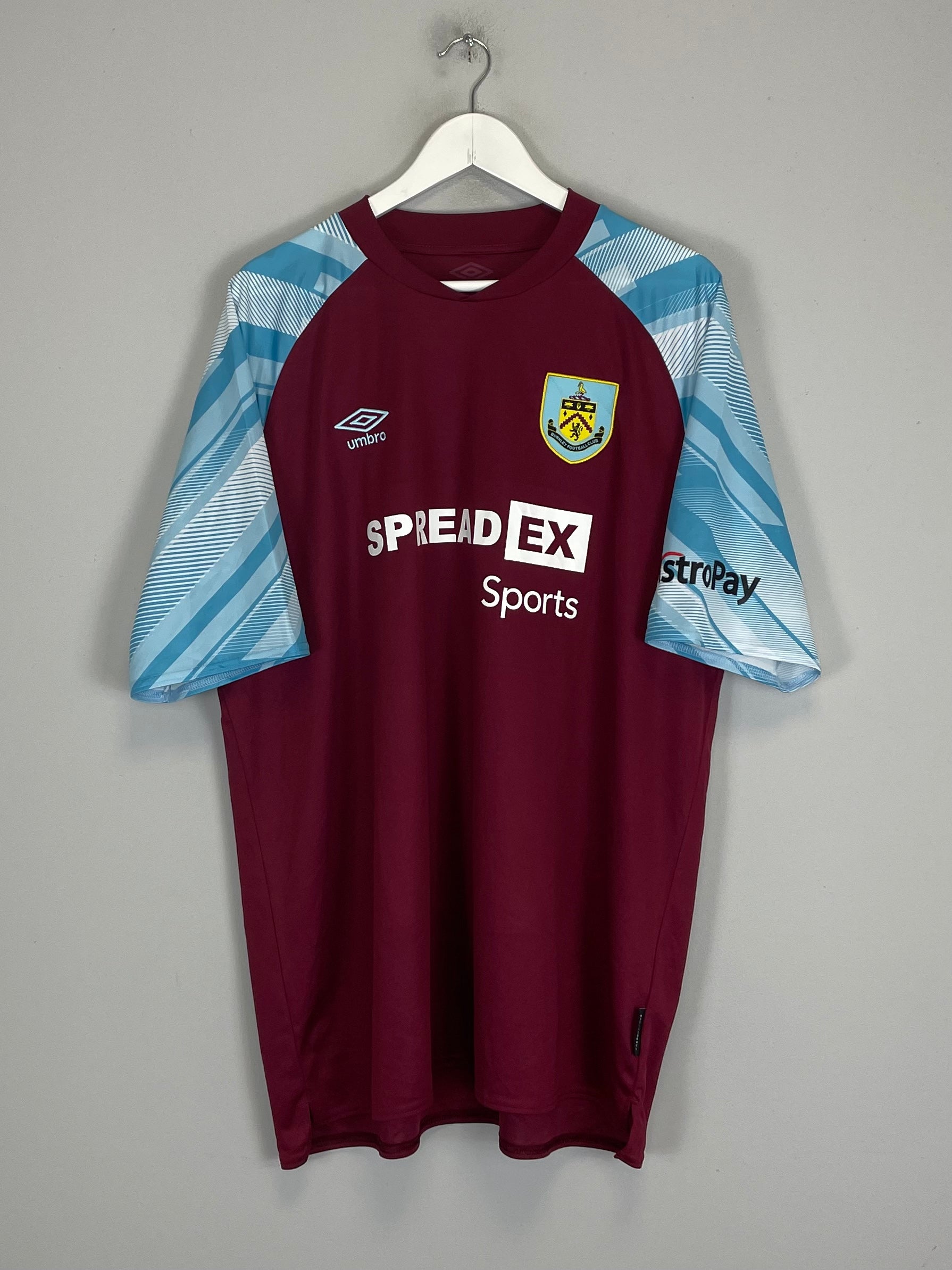 2021/22 BURNLEY HOME SHIRT (XXXL) UMBRO