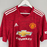 2020/21 MANCHESTER UNITED MATA #8 HOME SHIRT (XL) ADIDAS