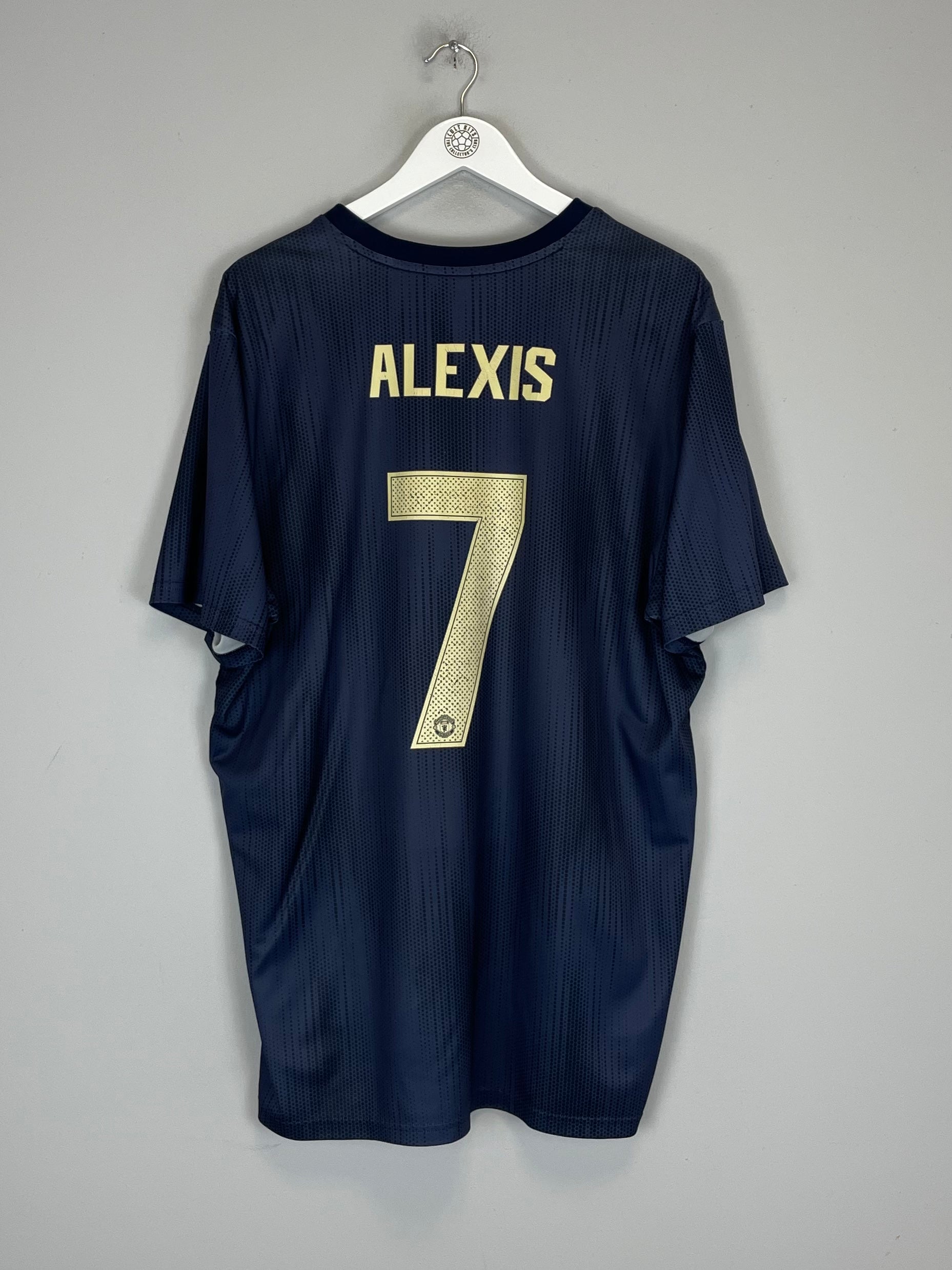 2018/19 MANCHESTER UNITED ALEXIS #7 AWAY SHIRT (XXL) ADIDAS