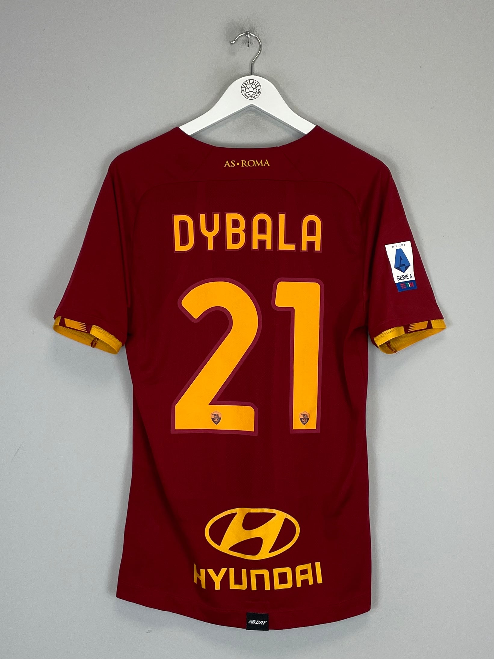 2021/22 ROMA DYBALA #21 HOME SHIRT (L) NEW BALANCE