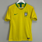 2018/19 BRAZIL *PLAYER ISSUE* HOME SHIRT (S) NIKE