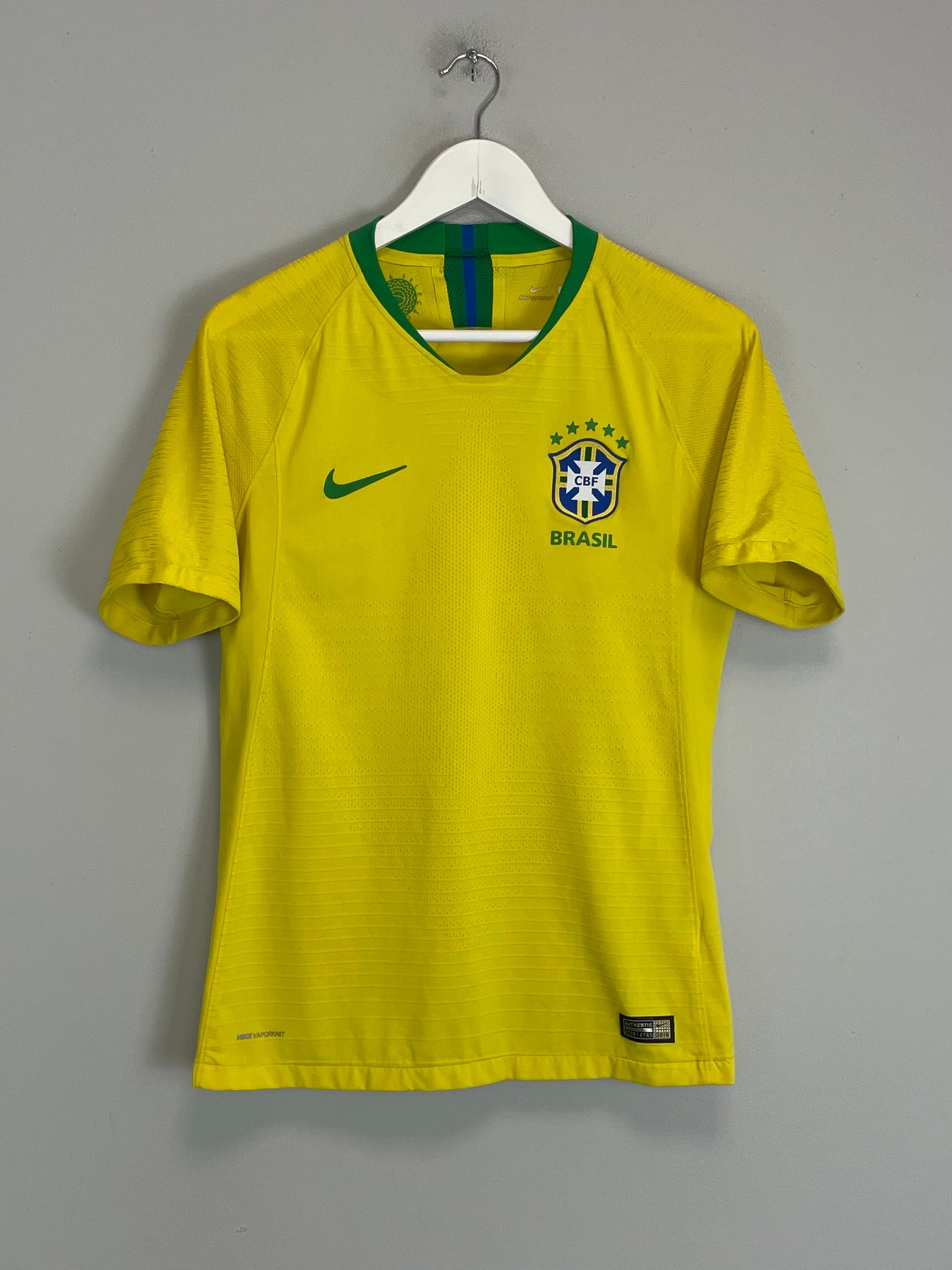 2018/19 BRAZIL *PLAYER ISSUE* HOME SHIRT (S) NIKE