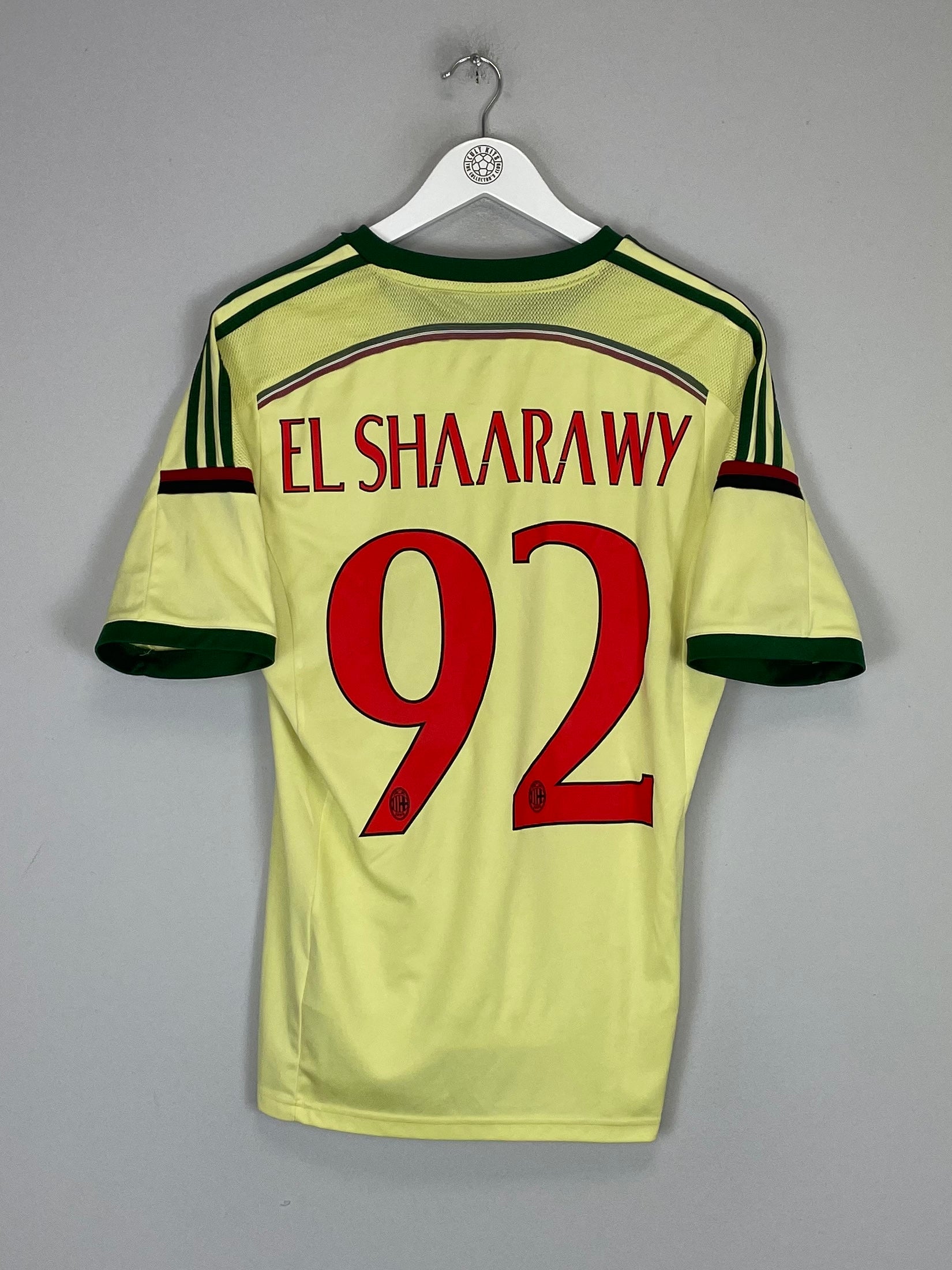 2014/15 AC MILAN EL SHAARAWY #92 THIRD SHIRT (M) ADIDAS