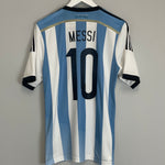 2013/15 ARGENTINA MESSI #10 HOME SHIRT (M) ADIDAS