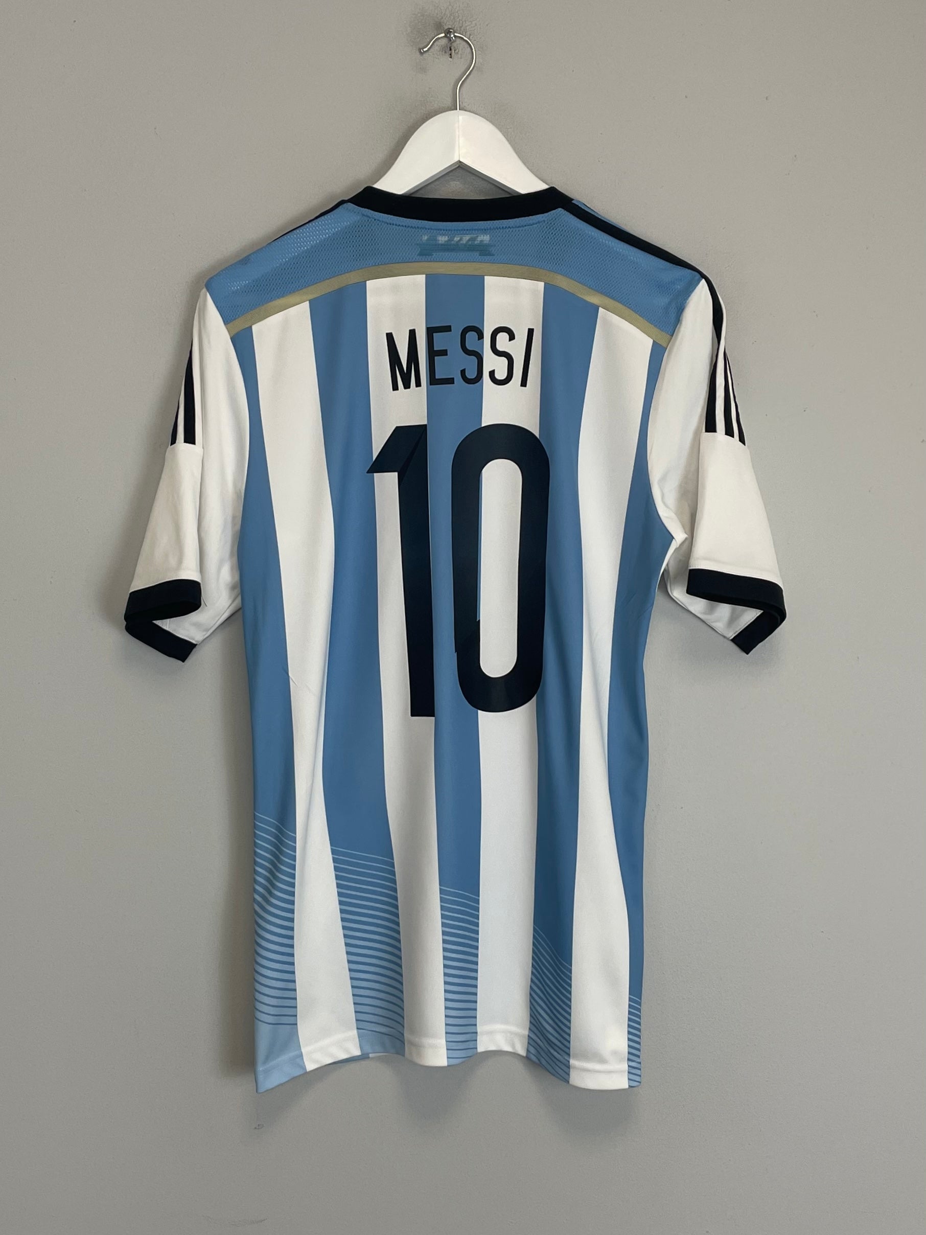 2013/15 ARGENTINA MESSI #10 HOME SHIRT (M) ADIDAS