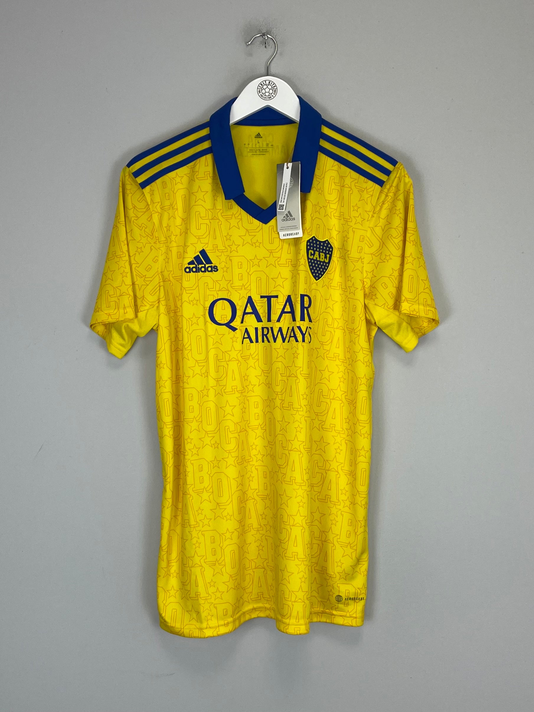 2024/25 BOCA JUNIORS *BNWT* THIRD SHIRT (L) ADIDAS