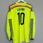 2013/14 JAPAN KAGAWA #10 *PLAYER ISSUE* L/S AWAY SHIRT (L) ADIDAS