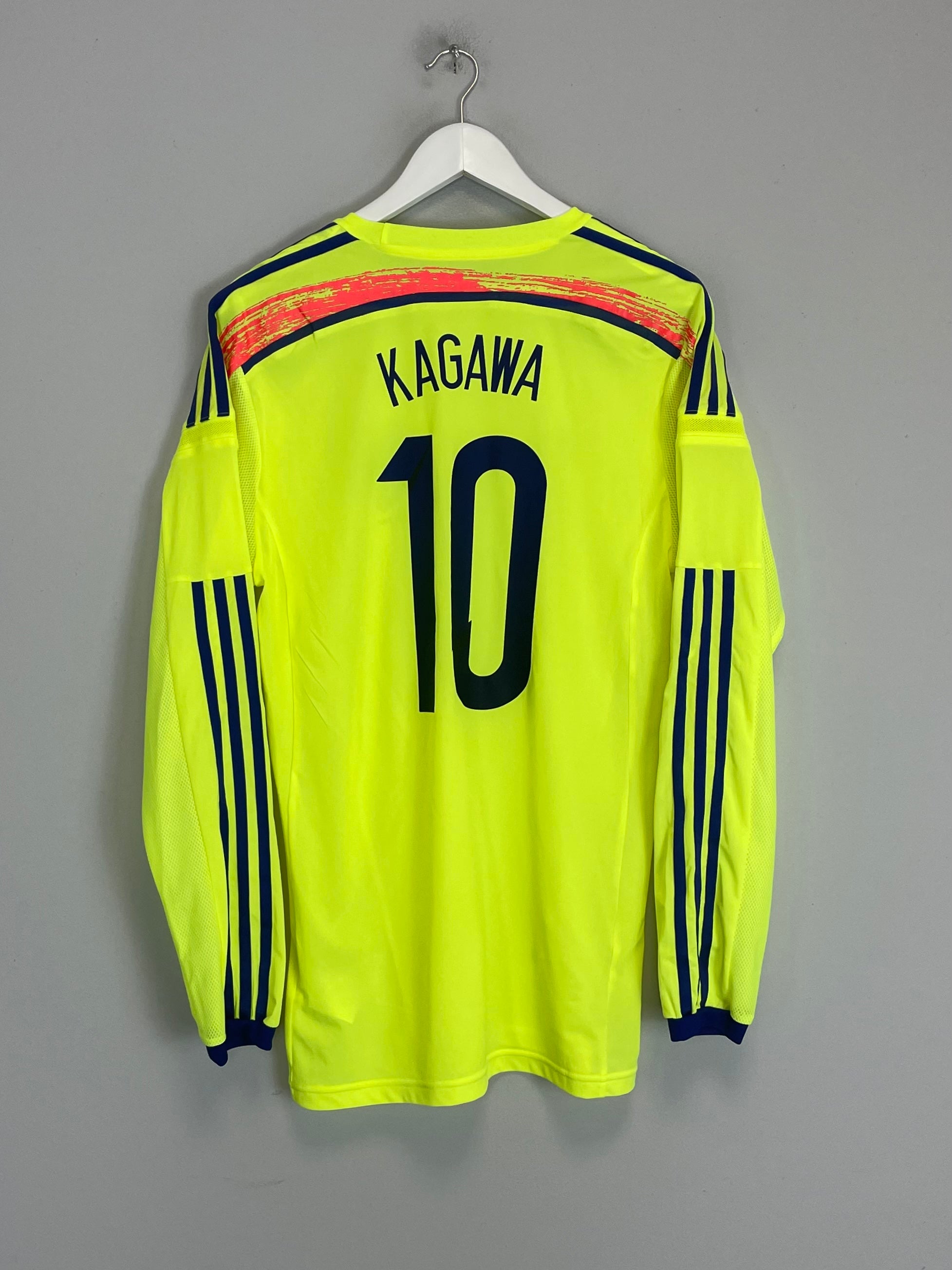 2013/14 JAPAN KAGAWA #10 *PLAYER ISSUE* L/S AWAY SHIRT (L) ADIDAS