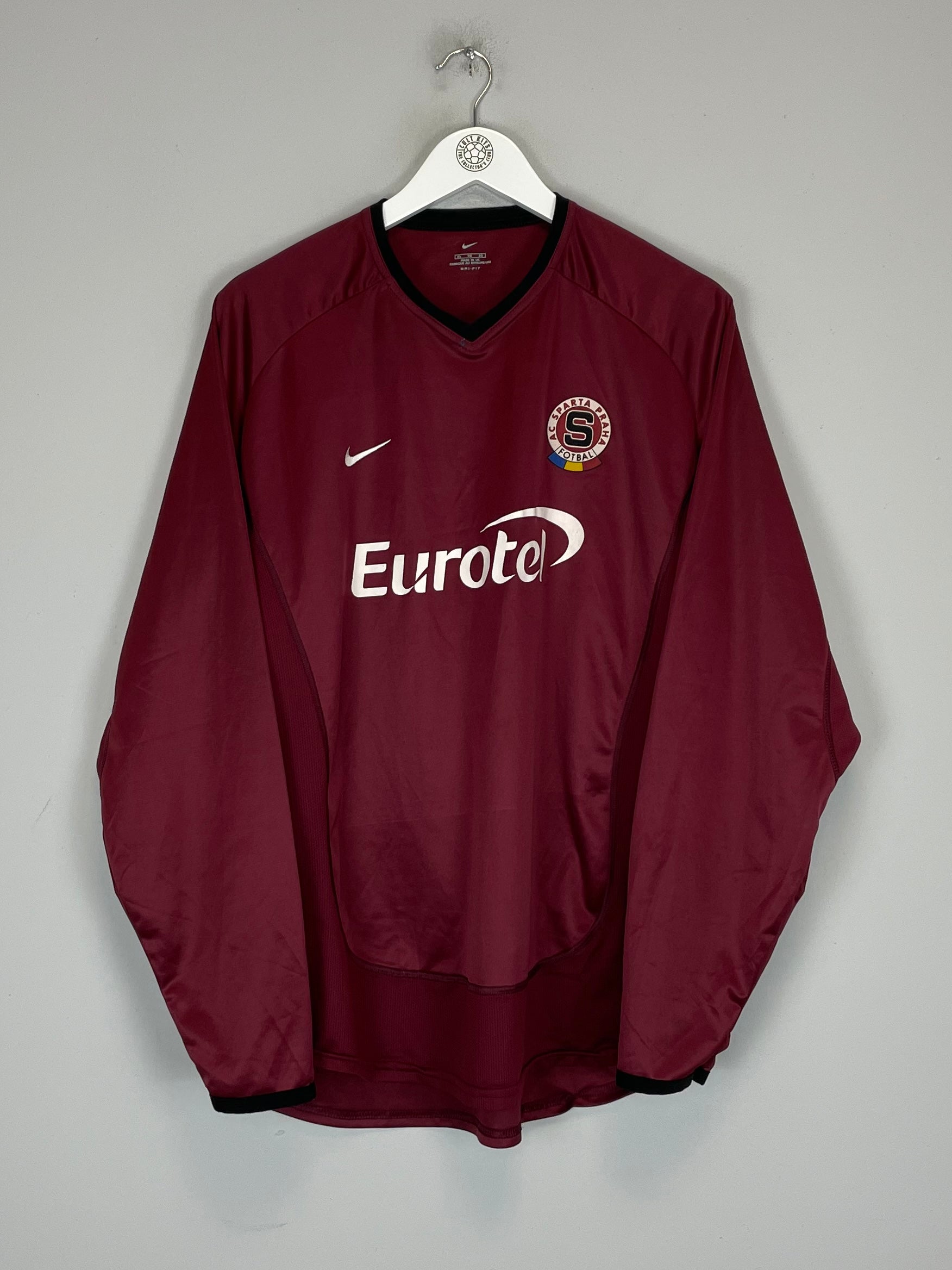 2002/03 SPARTA PRAGUE L/S HOME SHIRT (XL) NIKE