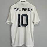 2010/11 JUVENTUS DEL PIERO #10 AWAY SHIRT (XL) NIKE