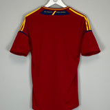 2012 SPAIN EURO FINAL SHIRT (M) ADIDAS