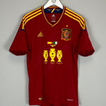 2012 SPAIN EURO FINAL SHIRT (M) ADIDAS