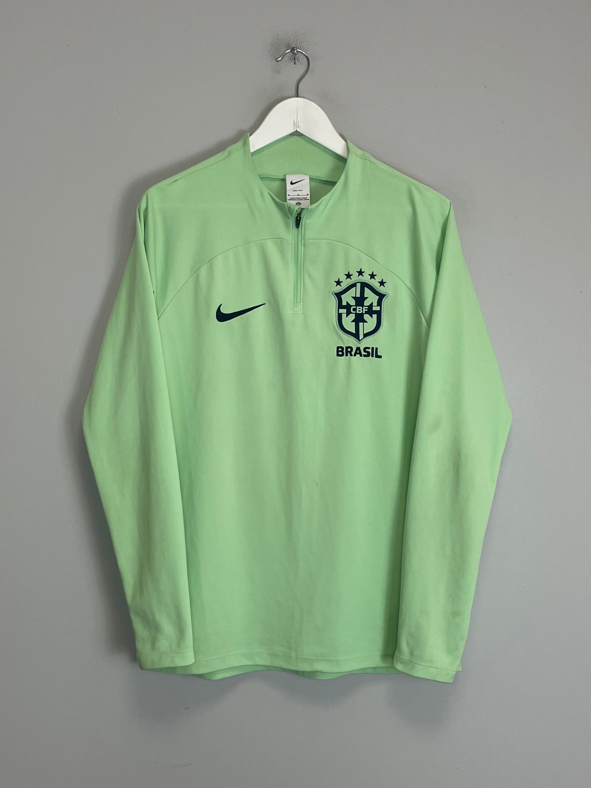 2022/23 BRAZIL 1/4 ZIP (M) NIKE