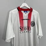 1997/98 SG WATTENSCHEID HOME SHIRT (XL) UMBRO