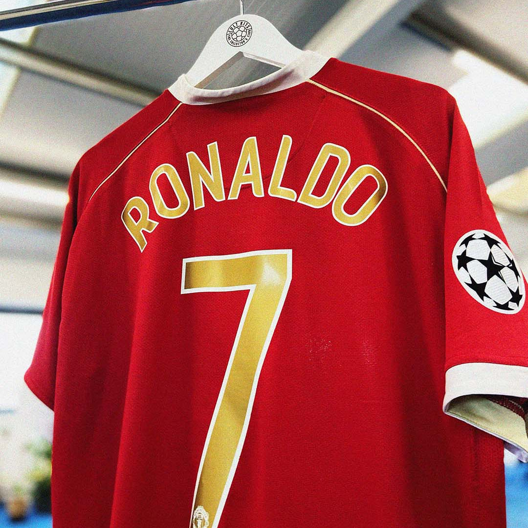 Cult Kits | ronaldo man united 2006 home nike shirt - new in collection - Classic Football Shirts, Vintage Football Shirts & Retro Football Shirts