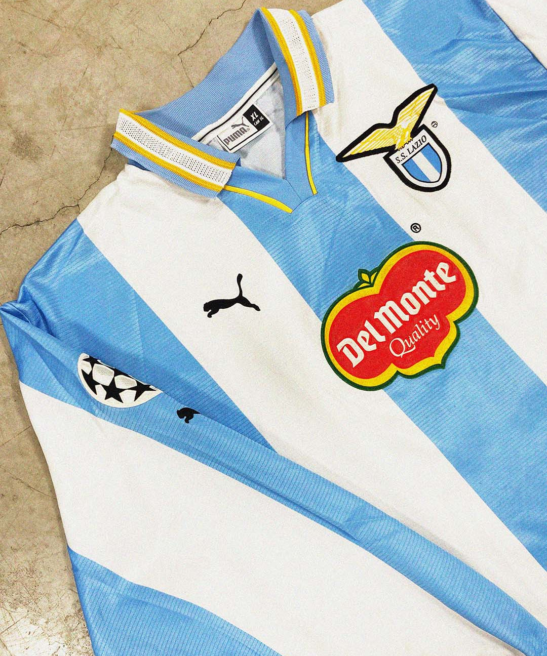 Cult Kits | Lazio puma home long sleeved - new in collection - Classic Football Shirts, Vintage Football Shirts & Retro Football Shirts