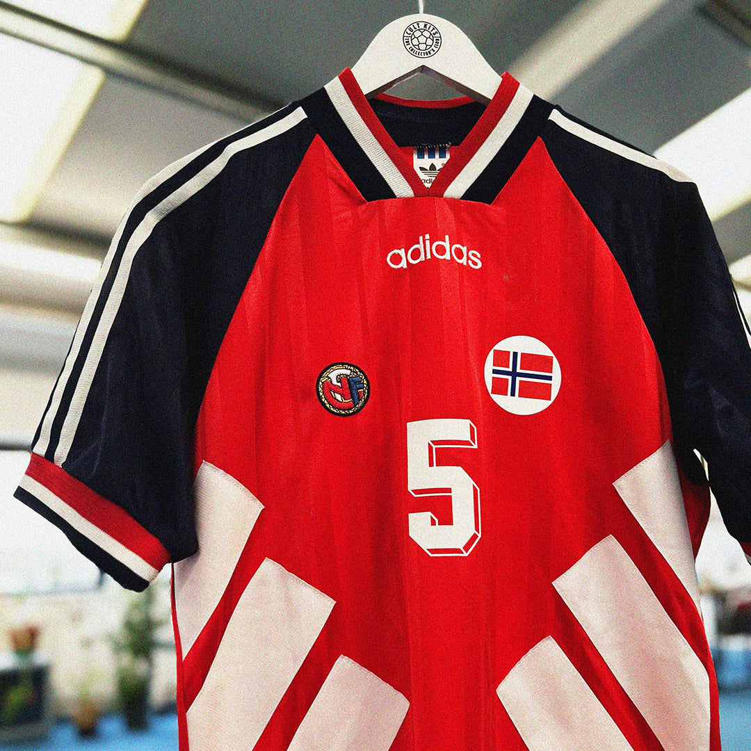 Cult Kits | Norway adidas home shirt - Classic Football Shirts, Vintage Football Shirts & Retro Football Shirts