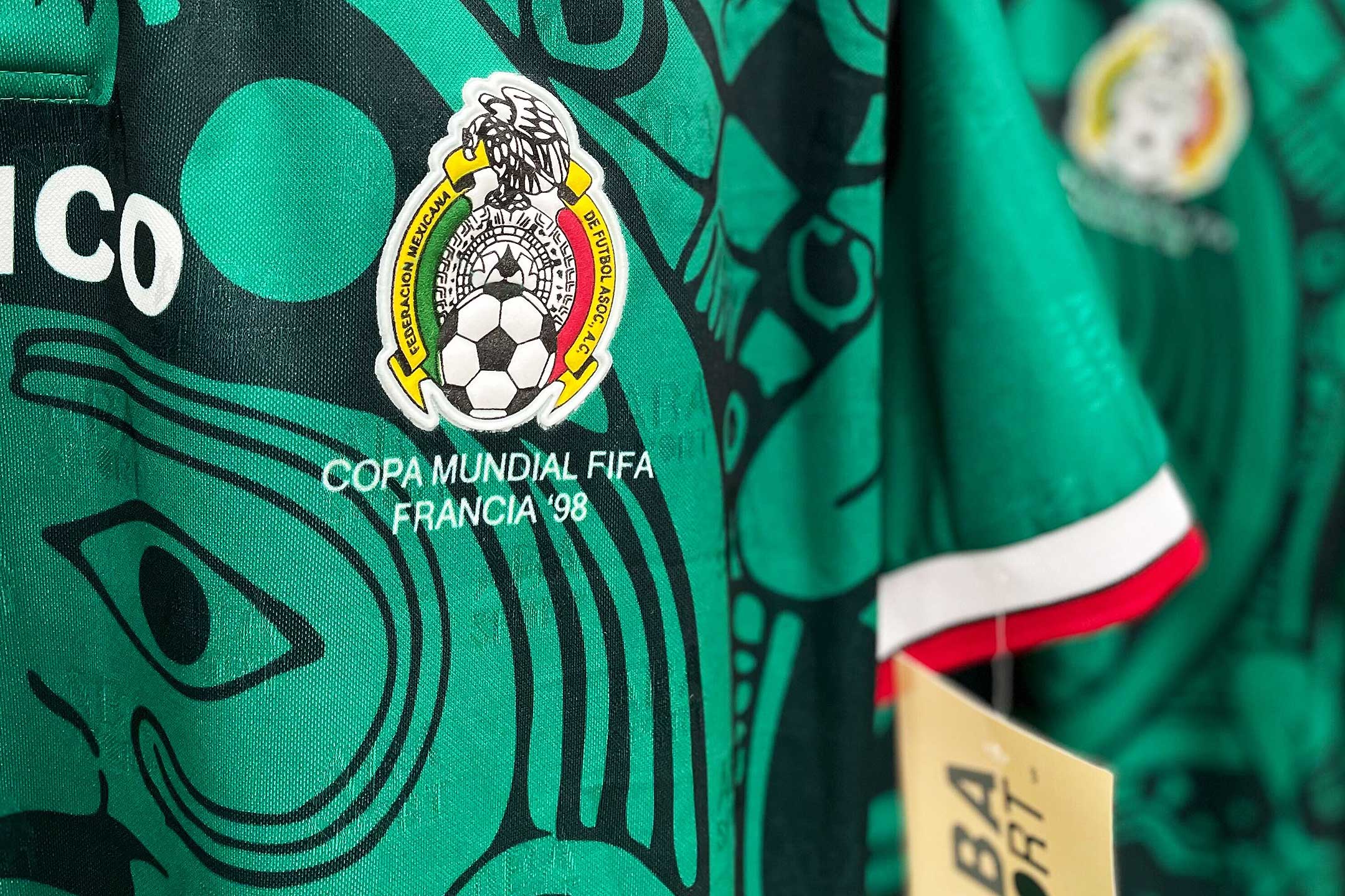 cult kits mexico 98 aba sport reissue shirt brand new with tags - Classic Football Shirts, Vintage Football Shirts & Retro Football Shirts