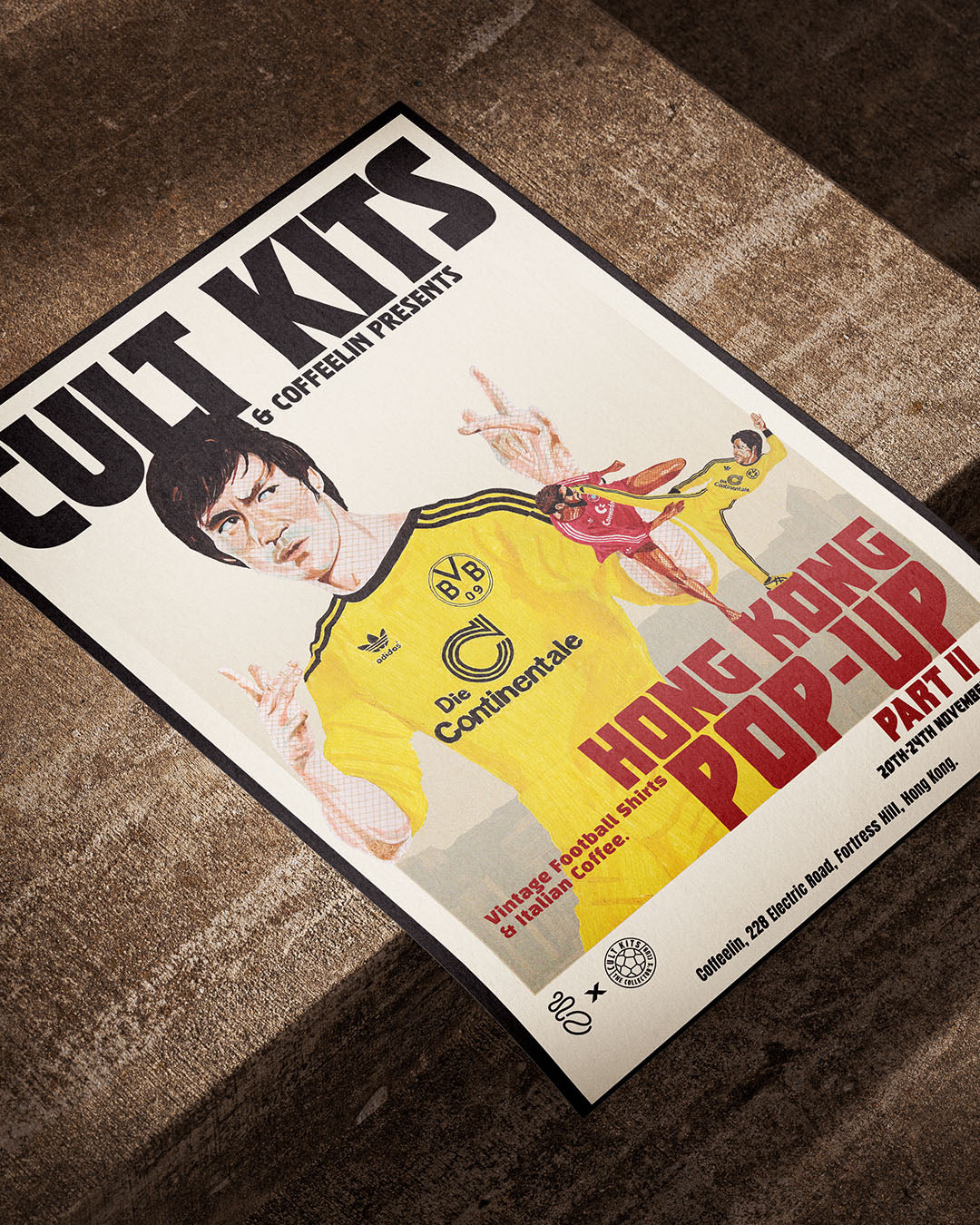 Cult Kits | Bruce Lee Poster - Classic Football Shirts, Vintage Football Shirts & Retro Football Shirts