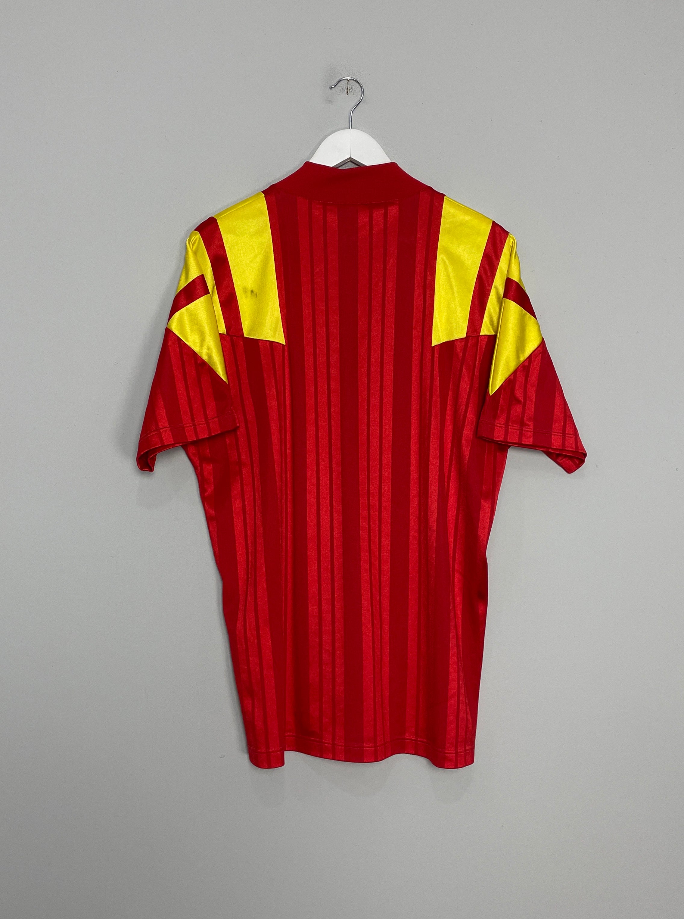 1992/94 SPAIN HOME SHIRT (L) ADIDAS