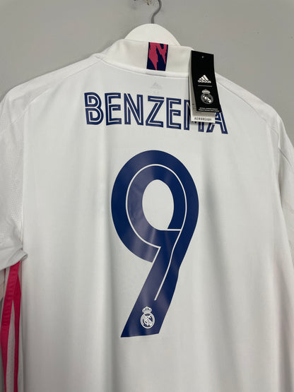 Real Madrid Home BENZEMA Jersey 20/21