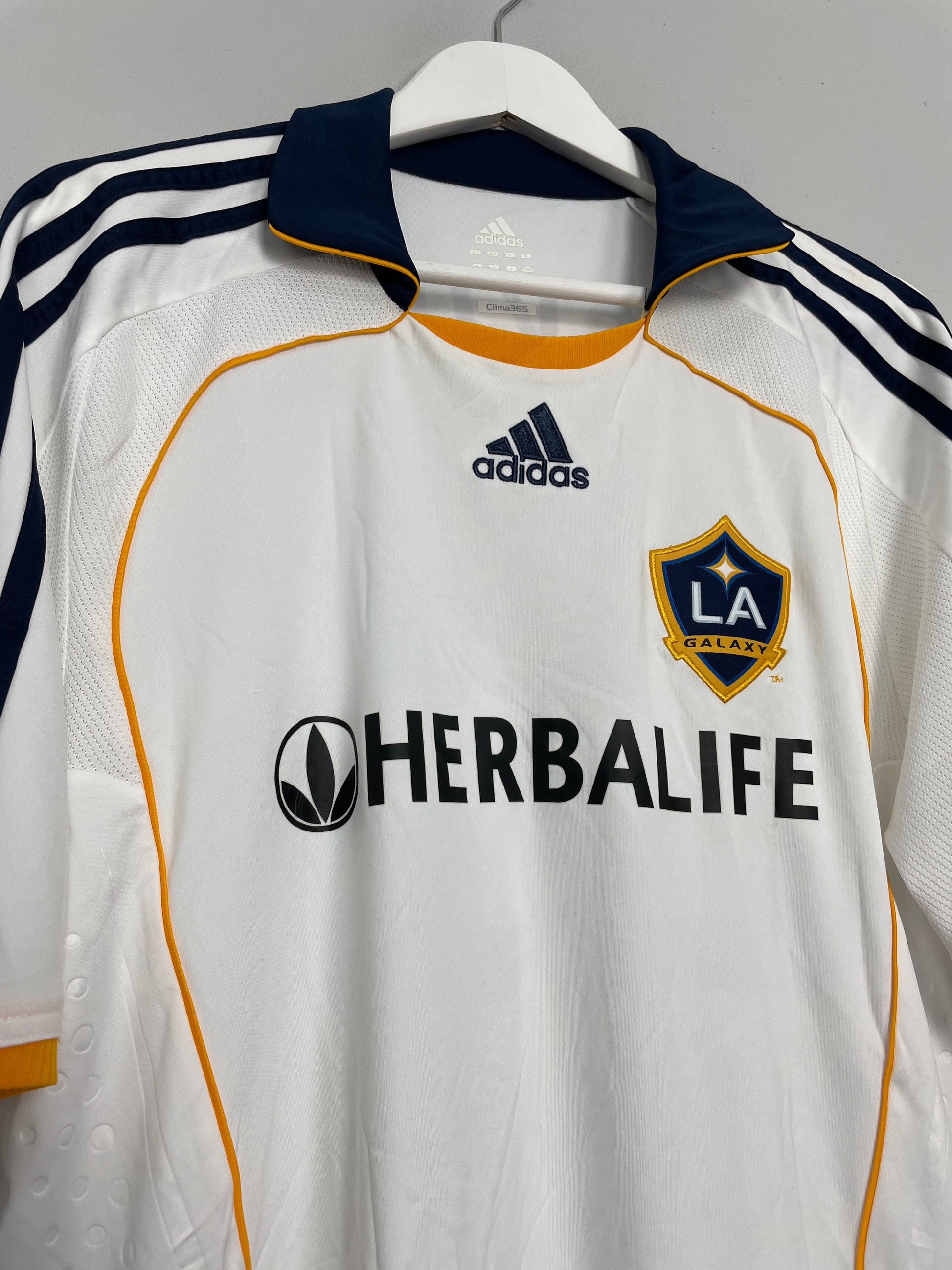 23 DAVID BECKHAM L.A. Galaxy MLS MF Blue Mint Throwback Uniform Kit