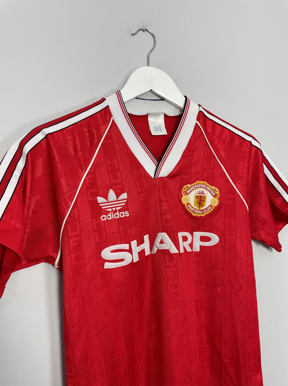 adidas Manchester United 1988-1990 Home Jerseey - USED