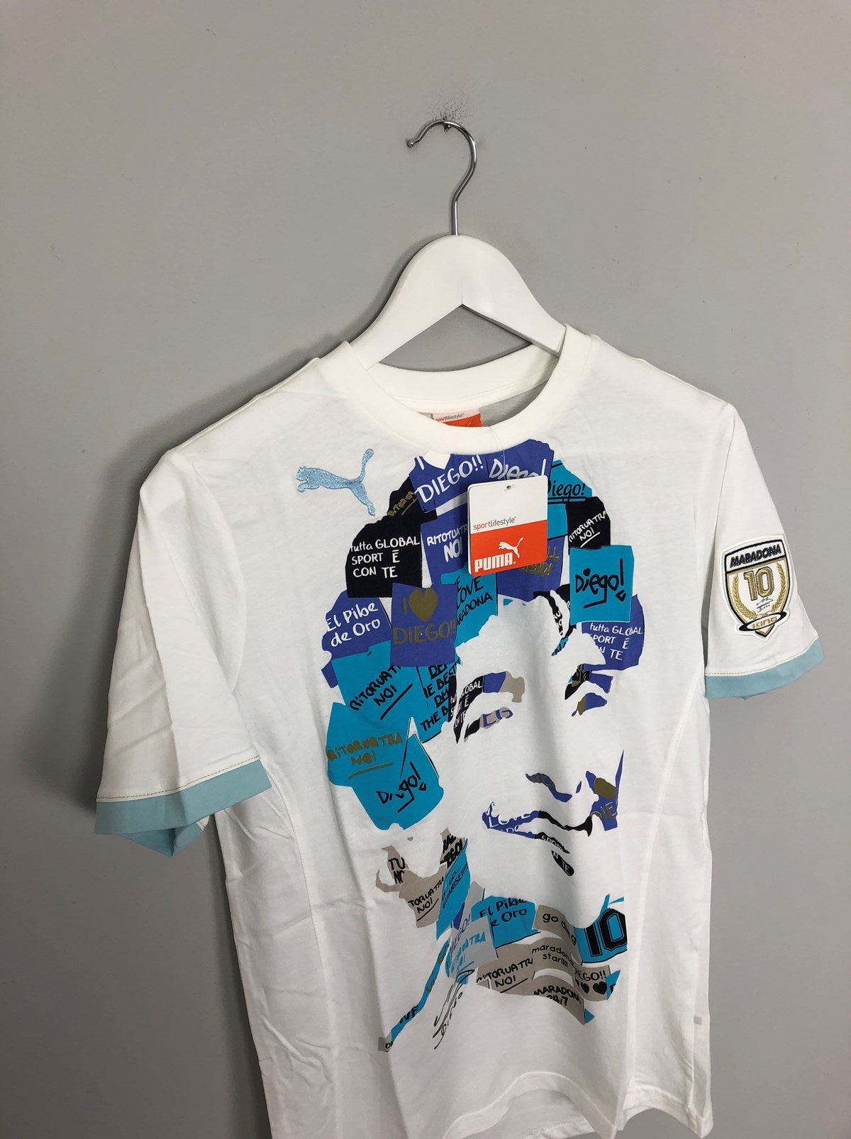 2010 PUMA KING MARADONA GRAPHIC TEE (KIDS)