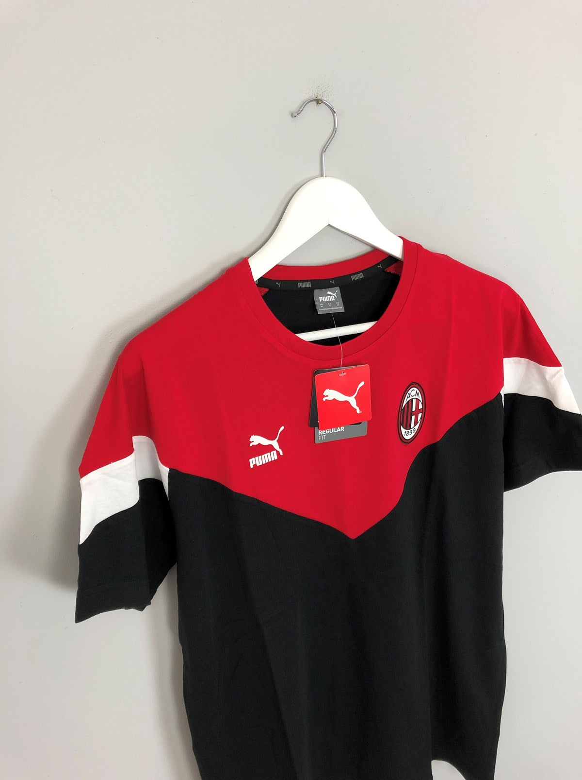 2019 20 AC MILAN BNWT PUMA ICONIC T SHIRT MULTIPLE SIZES